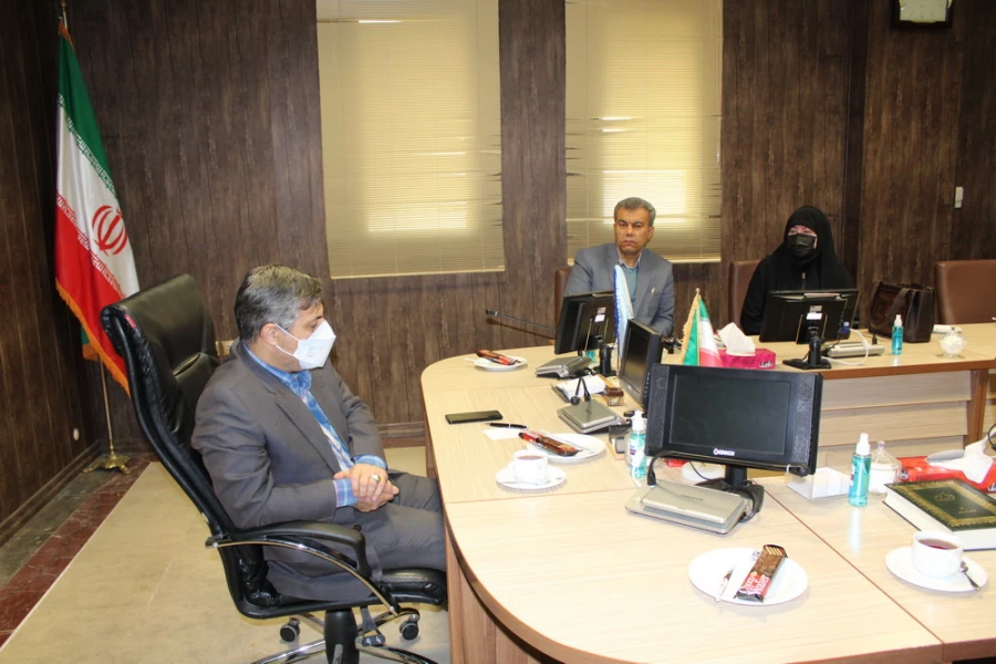 دیدار هیات رئیسه دانشگاه با رئیس جدید دانشگاه بین المللی امام خمینی (ره) 2