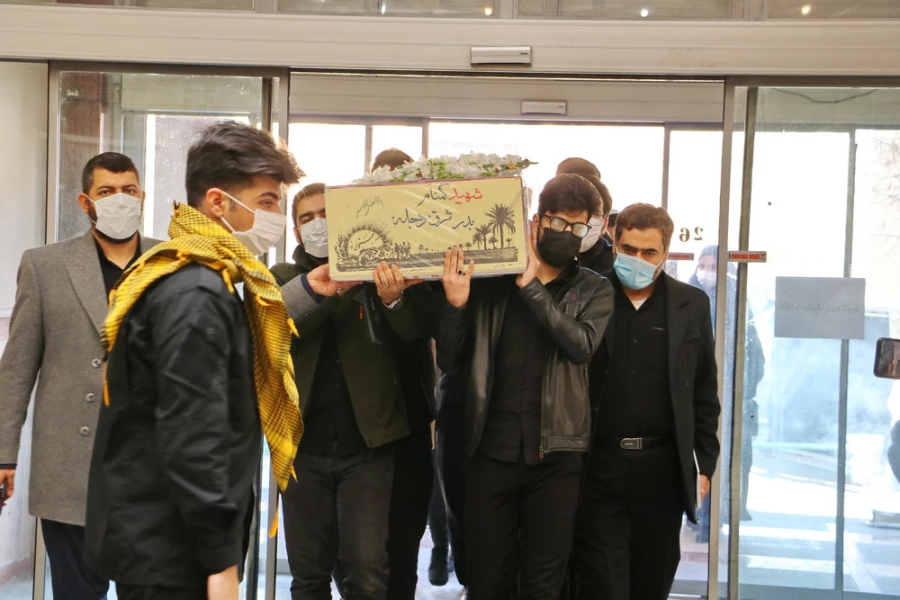 تشییع پیکر مطهر شهید گمنام به روایت تصویر 3