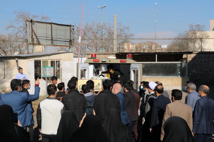 تشییع پیکر مطهر شهید گمنام به روایت تصویر 13