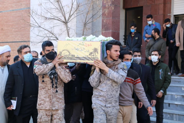 تشییع پیکر مطهر شهید گمنام به روایت تصویر 14