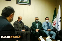 دیدار رئیس و معاونین دانشگاه فرهنگیان قزوین با سرپرست اداره کل آموزش و پرورش استان 2