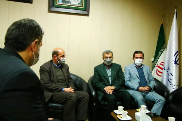 دیدار رئیس و معاونین دانشگاه فرهنگیان قزوین با سرپرست اداره کل آموزش و پرورش استان 2