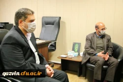 دیدار رئیس و معاونین دانشگاه فرهنگیان قزوین با سرپرست اداره کل آموزش و پرورش استان 3