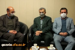 دیدار رئیس و معاونین دانشگاه فرهنگیان قزوین با سرپرست اداره کل آموزش و پرورش استان 4