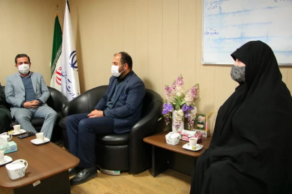 دیدار رئیس و معاونین دانشگاه فرهنگیان قزوین با سرپرست اداره کل آموزش و پرورش استان 6