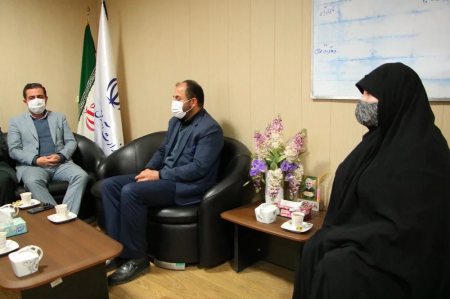 دیدار رئیس و معاونین دانشگاه فرهنگیان قزوین با سرپرست اداره کل آموزش و پرورش استان 6