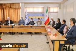 آیین تکریم و معارفه دبیر هم اندیشی استادان دانشگاه فرهنگیان استان قزوین 2