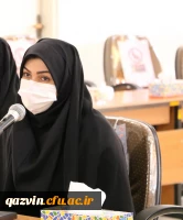 آیین تکریم و معارفه دبیر هم اندیشی استادان دانشگاه فرهنگیان استان قزوین 5