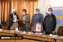 آیین تکریم و معارفه دبیر هم اندیشی استادان دانشگاه فرهنگیان استان قزوین 6