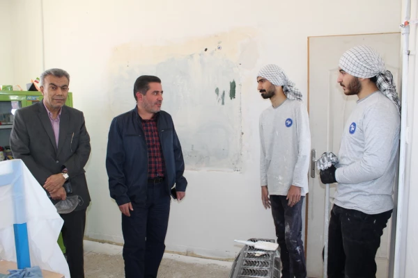 جهاد تعطیل نیست؛ نوروز متفاوت بسیج دانشجویی دانشگاه فرهنگیان استان قزوین در اردوی جهادی 2