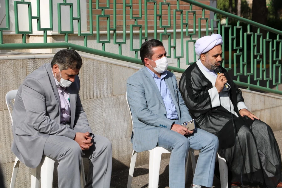 آیین دید و بازدید نوروزی کارکنان با حضور هیأت محترم رئیسه دانشگاه 7