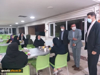 بازدید معاون نظارت و ارزیابی از امکانات رفاهی دانشگاه