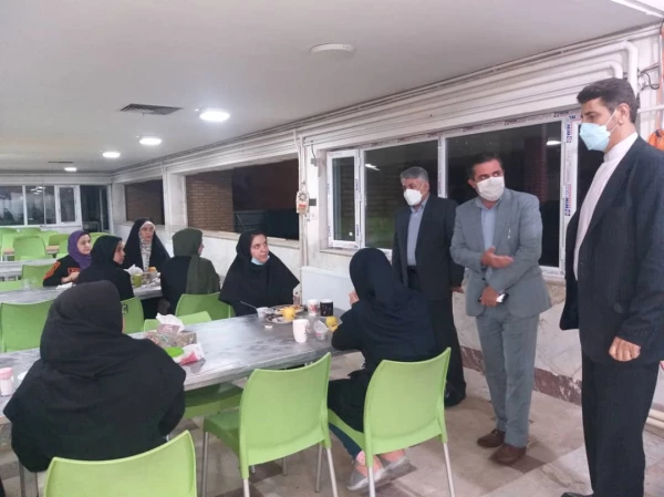 بازدید معاون نظارت و ارزیابی از امکانات رفاهی دانشگاه 2