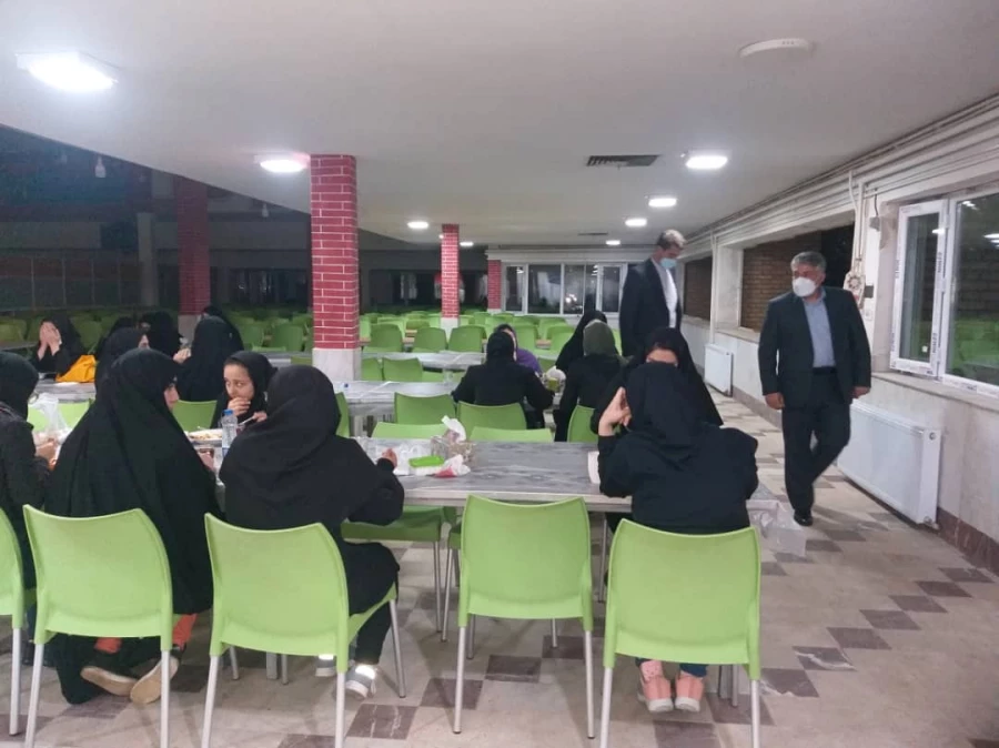 بازدید معاون نظارت و ارزیابی از امکانات رفاهی دانشگاه 3