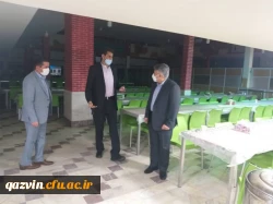 بازدید معاون نظارت و ارزیابی از امکانات رفاهی دانشگاه 5