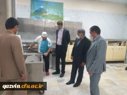 بازدید معاون نظارت و ارزیابی از امکانات رفاهی دانشگاه 6
