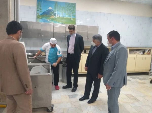 بازدید معاون نظارت و ارزیابی از امکانات رفاهی دانشگاه 6