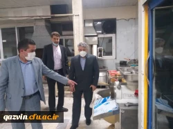 بازدید معاون نظارت و ارزیابی از امکانات رفاهی دانشگاه 7