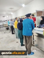 نشست صمیمی هیات رئیسه با دانشجویان در سراها و سلف سرویس دانشجویی  7