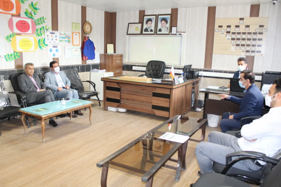 بازدید هیات رئیسه دانشگاه فرهنگیان از مدارس مجری طرح کارورزی 3