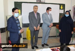 بازدید هیات رئیسه دانشگاه فرهنگیان از مدارس مجری طرح کارورزی 5