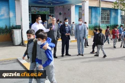 بازدید هیات رئیسه دانشگاه فرهنگیان از مدارس مجری طرح کارورزی 8