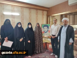 دیدار هیات رئیسه با خانواده های معلمان شهید 2