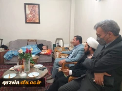 دیدار هیات رئیسه با خانواده های معلمان شهید 5