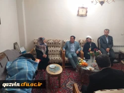 دیدار هیات رئیسه با خانواده های معلمان شهید 6