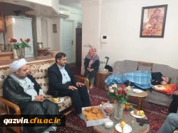 دیدار هیات رئیسه با خانواده های معلمان شهید 7