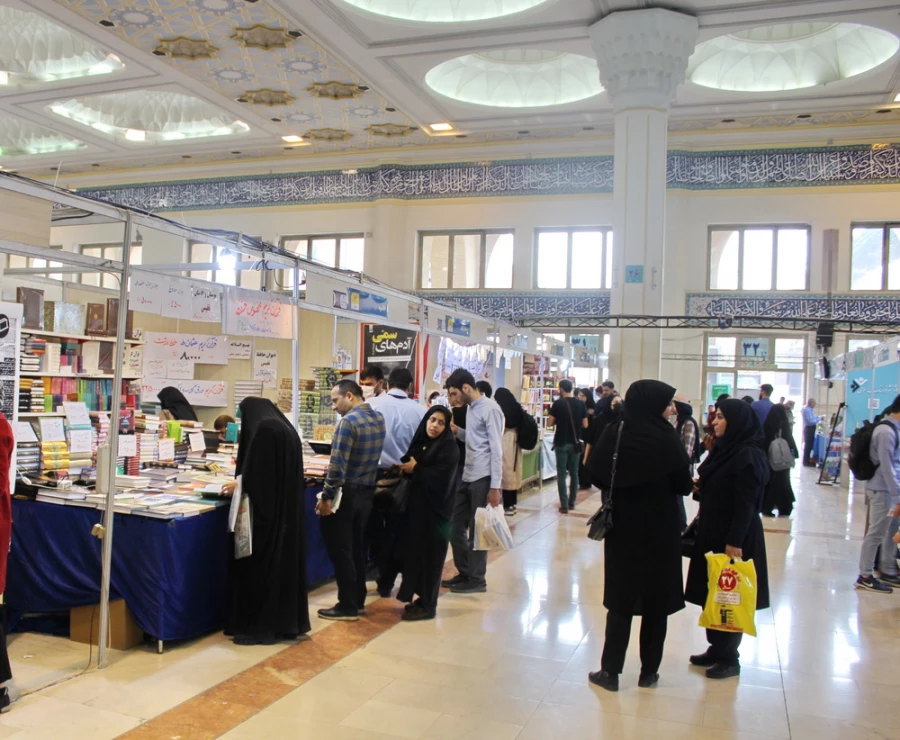 اردوی بازدید دانشجو معلمان از نمایشگاه کتاب تهران به روایت تصویر 5