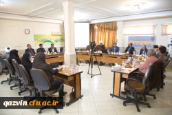 جلسه مشورتی حوزه ریاست استانداری با اعضای هیات علمی دانشگاه فرهنگیان قزوین  25