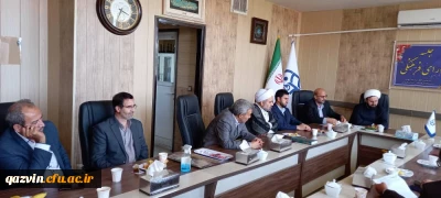 بازدید مشاور عالی وزیر و دبیر ستاد همکاری های حوزه علمیه و آموزش و پرورش از دانشگاه فرهنگیان قزوین