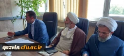 بازدید مشاور عالی وزیر و دبیر ستاد همکاری های حوزه علمیه و آموزش و پرورش از دانشگاه فرهنگیان قزوین 4