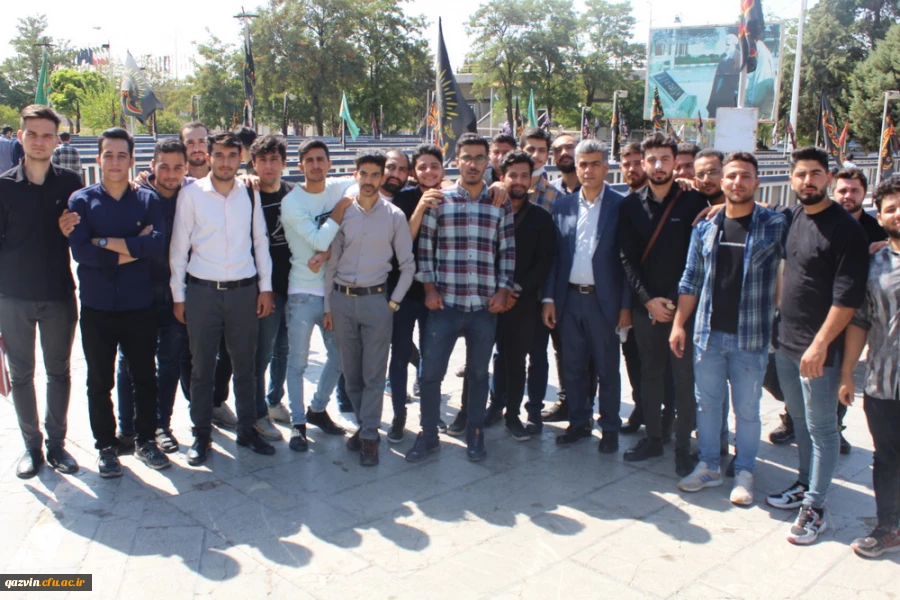 تجدید میثاق با شهدای والا مقام و بازدید از موزه دفاع مقدس  8