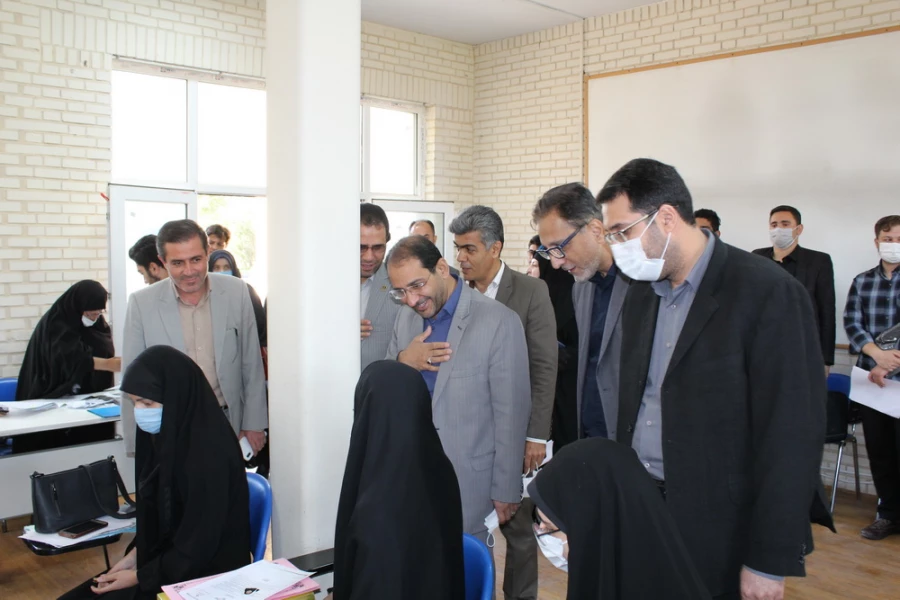بازدید از فرایند مصاحبه معرفی شدگان چند برابر ظرفیت دانشگاه فرهنگیان 3
