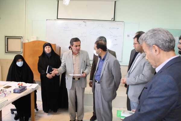 بازدید از فرایند مصاحبه معرفی شدگان چند برابر ظرفیت دانشگاه فرهنگیان 9