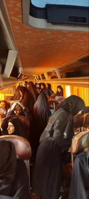 اعزام دانشجو معلمان پردیس شهیده بنت الهدی صدر قزوین به پیاده روی معنوی اربعین 5