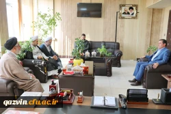 دیدار مدیر ستاد اقامه نماز استان با سرپرست امور پردیس ها 2