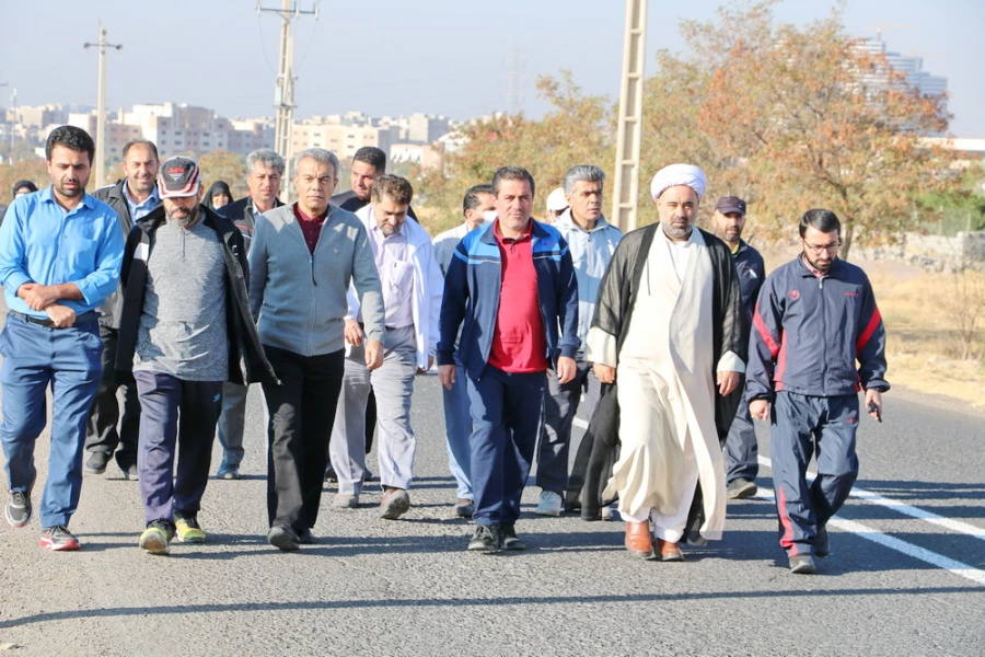 برگزاری پیاده روی کارکنان پردیس های دانشگاه فرهنگیان قزوین 3