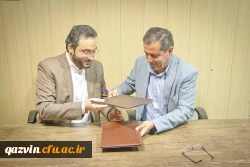 انعقاد تفاهم نامه همکاری مشترک بین دانشگاه فرهنگیان و جهاد دانشگاهی استان 4