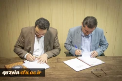 انعقاد تفاهم نامه همکاری مشترک بین دانشگاه فرهنگیان و جهاد دانشگاهی استان 5