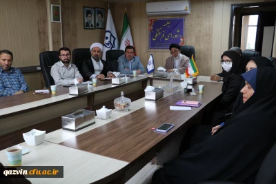 با حضور حجت الاسلام و المسلمین سید قریش موسوی، مدیر ستاد اقامه نماز در استان انجام شد:

جلسه ستاد اقامه نماز دانشگاه فرهنگیان قزوین