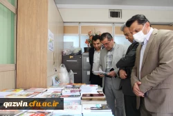 راه اندازی نمایشگاه کتاب به مناسبت هفته کتابخوانی به روایت تصویر 2