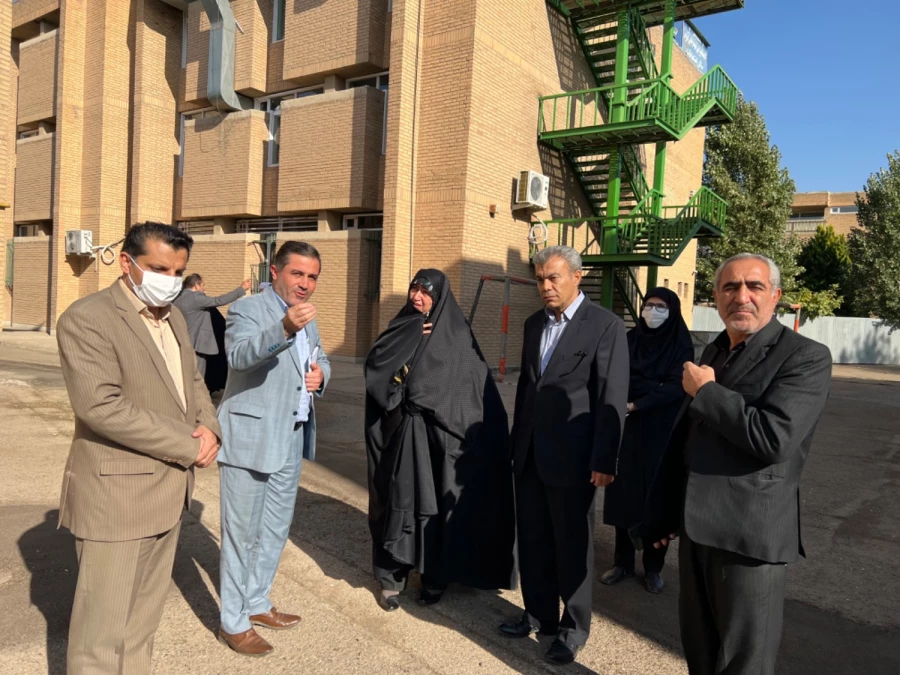 بازدید نماینده مردم قزوین در مجلس شورای اسلامی از دانشگاه فرهنگیان استان