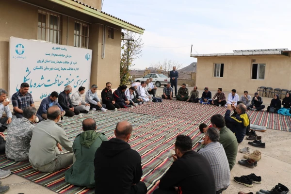 همایش پیاده روی و بازدید از منطقه حفاظت شده 6