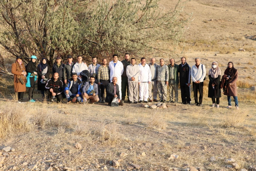 همایش پیاده روی و بازدید از منطقه حفاظت شده 14