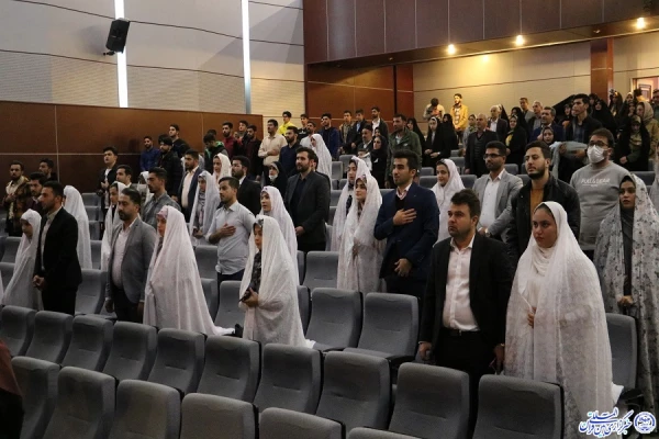 مراسم جشن ازدواج دانشجویی و رونمایی از سایت همرسان 6