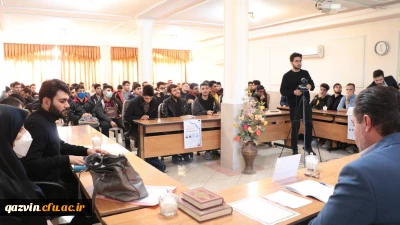 در استان قزوین برگزار شد:

کرسی نظریه پردازی معنویت تمدن ساز در بیانیه گام دوم انقلاب اسلامی