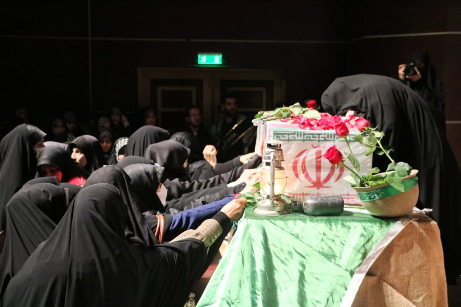 تشییع و تدفین پیکر مطهر شهید گمنام 5